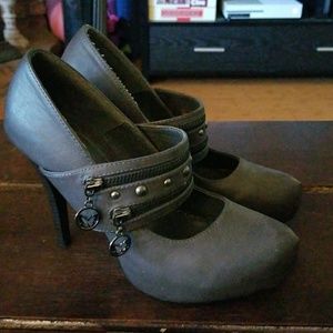 SOLD Grey heels from Europe